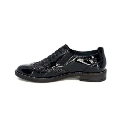 Masculin|Lacets<Myma Derbies 7009/00 Cuir Vernis Noir