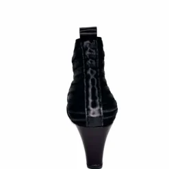 Féminin|Elégant<Ivoire0376 Escarpins à Rayures Ivoire 12101 Textile Noir