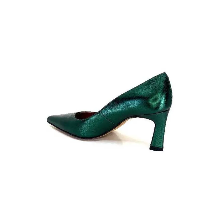 Féminin|Elégant<angel alarcon Escarpins A23548 Cuir Vert