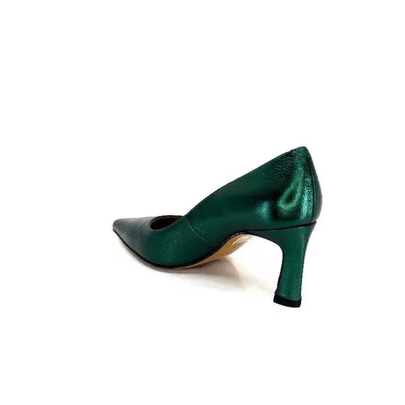 Féminin|Elégant<angel alarcon Escarpins A23548 Cuir Vert
