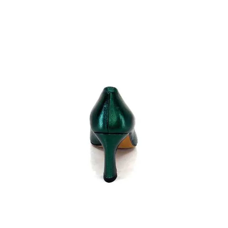 Féminin|Elégant<angel alarcon Escarpins A23548 Cuir Vert