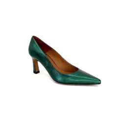 Féminin|Elégant<angel alarcon Escarpins A23548 Cuir Vert