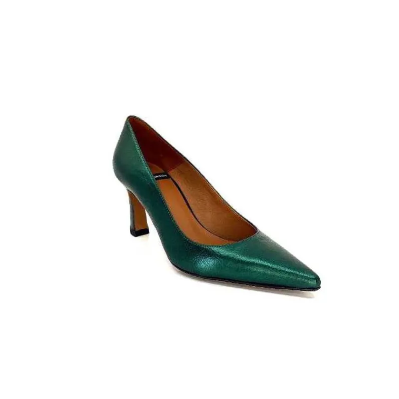 Féminin|Elégant<angel alarcon Escarpins A23548 Cuir Vert
