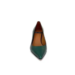 Féminin|Elégant<angel alarcon Escarpins A23548 Cuir Vert