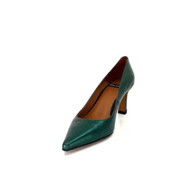 Féminin|Elégant<angel alarcon Escarpins A23548 Cuir Vert