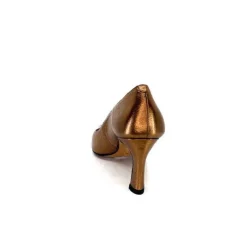 Féminin|Elégant<angel alarcon Escarpins A23548 Cuir Cobalto Bronze
