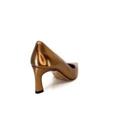 Féminin|Elégant<angel alarcon Escarpins A23548 Cuir Cobalto Bronze