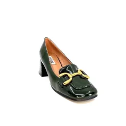 Féminin|Elégant<bibi lou - navima Escarpins Bibi Lou 573 Cuir Vernis Vert