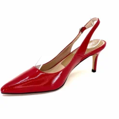 Soirée|Escarpins<Ivoire0130a Escarpins Bride Arrière Ivoire 8D5197 Vernis Rouge