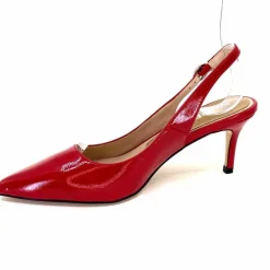 Soirée|Escarpins<Ivoire0130a Escarpins Bride Arrière Ivoire 8D5197 Vernis Rouge