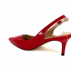 Soirée|Escarpins<Ivoire0130a Escarpins Bride Arrière Ivoire 8D5197 Vernis Rouge