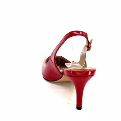 Soirée|Escarpins<Ivoire0130a Escarpins Bride Arrière Ivoire 8D5197 Vernis Rouge