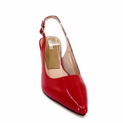 Soirée|Escarpins<Ivoire0130a Escarpins Bride Arrière Ivoire 8D5197 Vernis Rouge