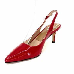 Soirée|Escarpins<Ivoire0130a Escarpins Bride Arrière Ivoire 8D5197 Vernis Rouge