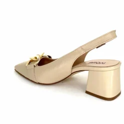 Elégant|Escarpins<Ivoire0352 Escarpins Bride Arrière Ivoire K292 Milano Cuir Crème