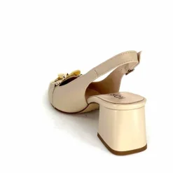 Elégant|Escarpins<Ivoire0352 Escarpins Bride Arrière Ivoire K292 Milano Cuir Crème