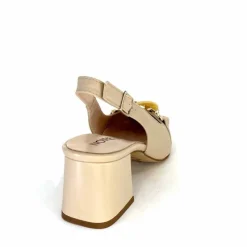 Elégant|Escarpins<Ivoire0352 Escarpins Bride Arrière Ivoire K292 Milano Cuir Crème