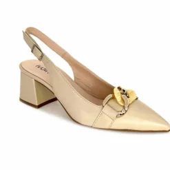 Elégant|Escarpins<Ivoire0352 Escarpins Bride Arrière Ivoire K292 Milano Cuir Crème