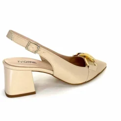 Elégant|Escarpins<Ivoire0352 Escarpins Bride Arrière Ivoire K292 Milano Cuir Crème