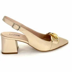 Elégant|Escarpins<Ivoire0352 Escarpins Bride Arrière Ivoire K292 Milano Cuir Crème