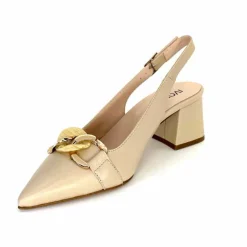 Elégant|Escarpins<Ivoire0352 Escarpins Bride Arrière Ivoire K292 Milano Cuir Crème