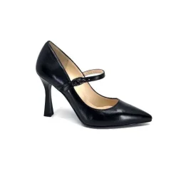Talon|Féminin<Nero Giardini Escarpins Bride Coup Avant Néro Giardini 1308631 De 100 Cuir Noir