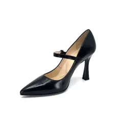 Talon|Féminin<Nero Giardini Escarpins Bride Coup Avant Néro Giardini 1308631 De 100 Cuir Noir