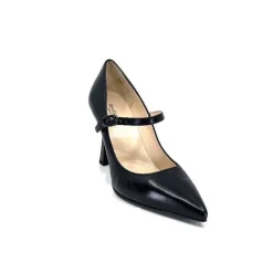 Talon|Féminin<Nero Giardini Escarpins Bride Coup Avant Néro Giardini 1308631 De 100 Cuir Noir