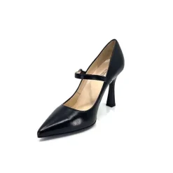 Talon|Féminin<Nero Giardini Escarpins Bride Coup Avant Néro Giardini 1308631 De 100 Cuir Noir