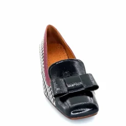 Fantaisie|Escarpins<Chie Mihara Escarpins Vilana Cuir Blanc Bordeau Noir