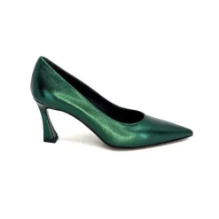 Féminin|Escarpins<moon flower - enzo di martino Escarpins Enzo Di Martino Eli 702 Cuir Métallique Vert