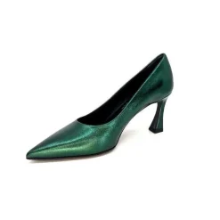 Féminin|Escarpins<moon flower - enzo di martino Escarpins Enzo Di Martino Eli 702 Cuir Métallique Vert