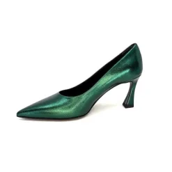 Féminin|Escarpins<moon flower - enzo di martino Escarpins Enzo Di Martino Eli 702 Cuir Métallique Vert