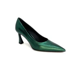 Féminin|Escarpins<moon flower - enzo di martino Escarpins Enzo Di Martino Eli 702 Cuir Métallique Vert