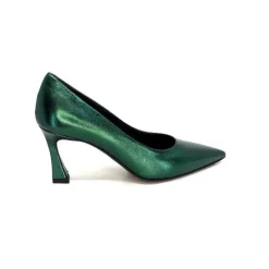 Féminin|Escarpins<moon flower - enzo di martino Escarpins Enzo Di Martino Eli 702 Cuir Métallique Vert