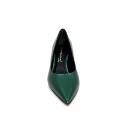 Féminin|Escarpins<moon flower - enzo di martino Escarpins Enzo Di Martino Eli 702 Cuir Métallique Vert