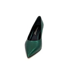 Féminin|Escarpins<moon flower - enzo di martino Escarpins Enzo Di Martino Eli 702 Cuir Métallique Vert