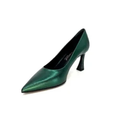 Féminin|Escarpins<moon flower - enzo di martino Escarpins Enzo Di Martino Eli 702 Cuir Métallique Vert