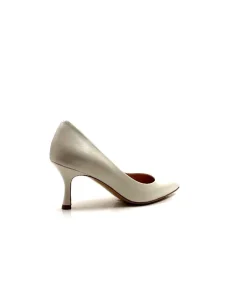 Talon|Féminin<franco russo napoli fgr Escarpins Ivoire 1901 Cuir Crème