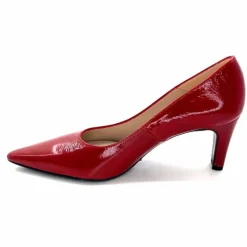 Soirée|Féminin<Ivoire0376 Escarpins Ivoire 2100 Cuir Vernis Rouge