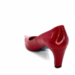 Soirée|Féminin<Ivoire0376 Escarpins Ivoire 2100 Cuir Vernis Rouge