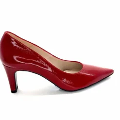 Soirée|Féminin<Ivoire0376 Escarpins Ivoire 2100 Cuir Vernis Rouge