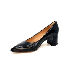 Escarpins<franco russo napoli fgr Escarpins Ivoire 1601 Cuir Vernis Noir