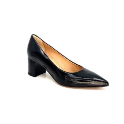 Escarpins<franco russo napoli fgr Escarpins Ivoire 1601 Cuir Vernis Noir