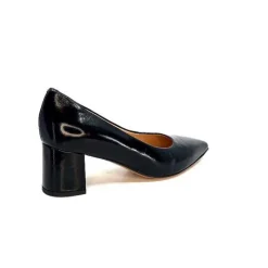 Escarpins<franco russo napoli fgr Escarpins Ivoire 1601 Cuir Vernis Noir