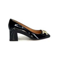 Elégant|Escarpins<Ivoire0347b Escarpins Ivoire Ch732 Cuir Vernis Noir