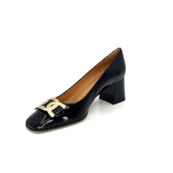 Elégant|Escarpins<Ivoire0347b Escarpins Ivoire Ch732 Cuir Vernis Noir