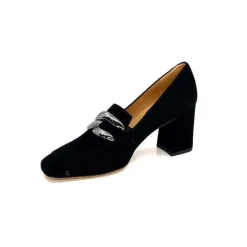 Talon|Elégant<Ivoire0347b Escarpins Ivoire Ch658 Daim Noir