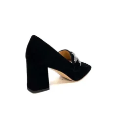 Talon|Elégant<Ivoire0347b Escarpins Ivoire Ch658 Daim Noir