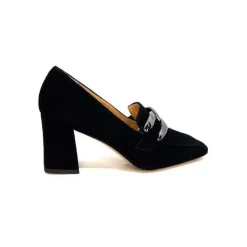 Talon|Elégant<Ivoire0347b Escarpins Ivoire Ch658 Daim Noir